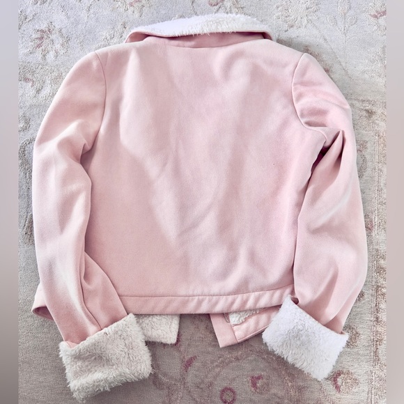 Girls Soft Pink Jacket - Picture 4 of 6